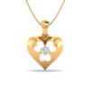 Blossoming Love Diamond Pendant