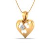 Blossoming Love Diamond Pendant