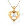 Blossoming Love Diamond Pendant