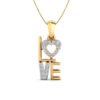 The Word Of Love Pendant